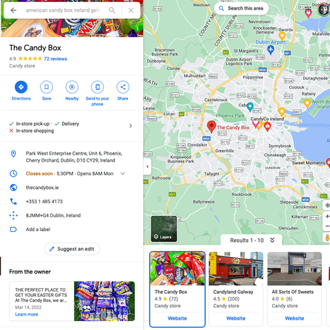 Products Now Searchable On Google Maps